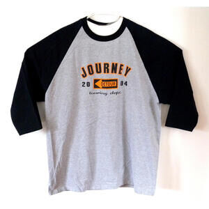 Anvil Journey Detour 2004 Tour Touring Dept. 3/4 L/S  Baseball T Shirt Mens XL